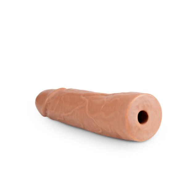 Lock on - 7 Inch Realistic Lock on Dildo - Mocha