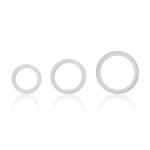 CalExotics Silicone Support Rings – Clear, Set of 3 - Image 4