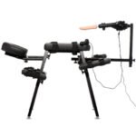 Obedience Bench With Sex Machine - Black - Image 6