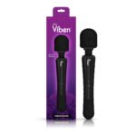 Obsession Wand Massager – Black, USB Rechargeable, Silicone Head - Image 6