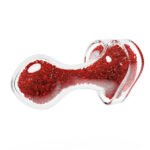 Oh My Gem Lustre Red Borosilicate Glass Anal Plug - Image 2