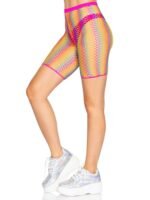 Ombre Rainbow Biker Shorts - One Size - Rainbow - Image 2