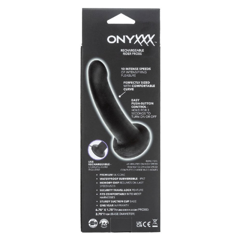 onyxxx-rechargeable-rider-probe-black Onyxxx Rechargeable Rider Probe - Black - Image 1