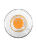 Orange Dream Remote-Controlled Vibrating Beaded Vibrator – Clear with Orange Bullet - Image 3