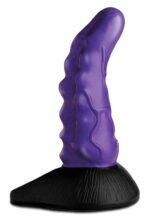 Orion Invader Veiny Space Alien Silicone Dildo - Purple - Image 4