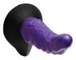 Orion Invader Veiny Space Alien Silicone Dildo - Purple - Image 6