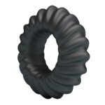 Fitz - Cockring Super Soft Silicone - Black - Image 2