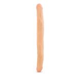 B Yours 14 Inch Double Dildo – Beige - Image 3