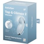 Tap and Climax 2 Vibrator - Blue