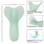 Pacifica Tahiti Rechargeable Vibrator – Green - Image 4