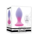 Paradise Plug Dual-Layer Vibrating Anal Plug – Purple/Pink - Image 2