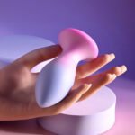 Paradise Plug Dual-Layer Vibrating Anal Plug – Purple/Pink - Image 4