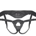 Patent Leather Strap-on Harness - Black