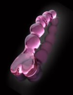 Icicles No. 43 Glass Anal and Vaginal Stimulator – Pink - Image 2