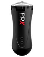 Pdx Elite Moto Stroker Rechargeable Vibrating Stroker – Black - Image 4