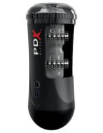 Pdx Elite Moto Stroker Rechargeable Vibrating Stroker – Black - Image 6