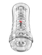 Pdx Elite Viewtube Plus See-Thru Ez-Grip Stroker - Clear - Image 2
