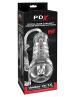 PDX Elite Viewtube Vac XXL Pump See-Thru Stroker – Clear