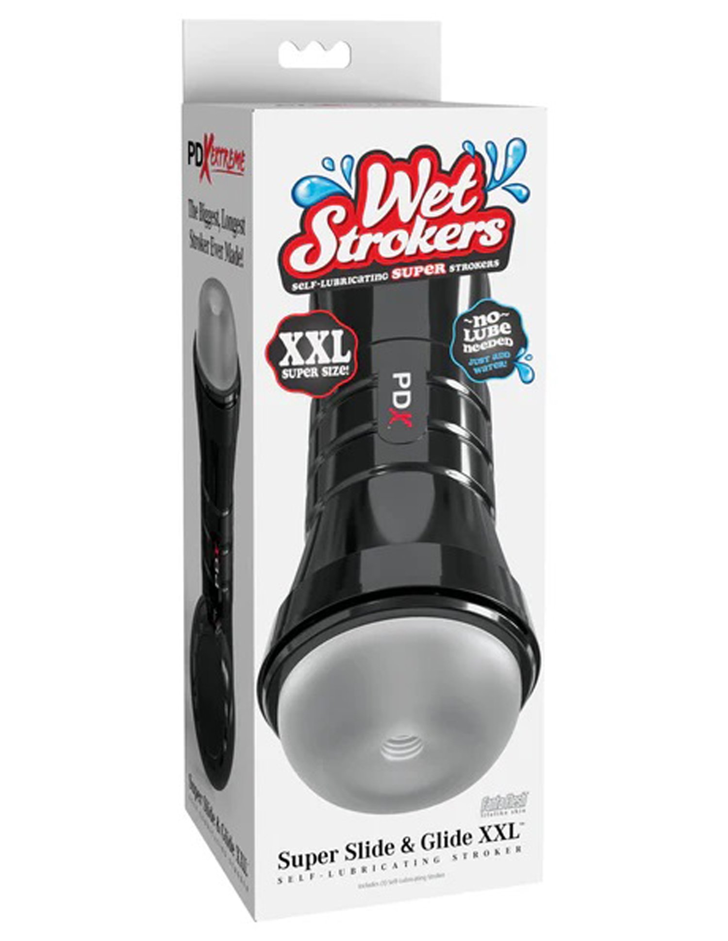 pdx-extreme-wet-stroker-super-slide-glide-xxl-frosted Pdx Extreme - Wet Stroker - Super Slide & Glide XXL Frosted - Image 1