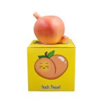 Peach Pipe Ceramic Smoking Pipe - Image 4