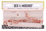 Peaches N Creame Fur Collar and Leash - Pink - Image 3