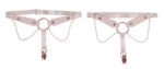 Peaches 'N Creame Pearl Garters - Peach - Image 2