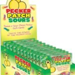 Pecker Patch Sour Gummies - 12 Piece Display