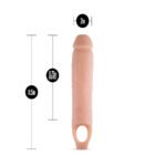 Performance - 11.5 Inch Cock Sheath Penis Extender - Vanilla - Image 3