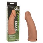 Performance Maxx Rechargeable Vibrating Extension 7" – Brown - Image 2