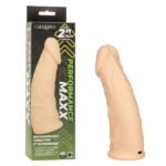 Performance Maxx Rechargeable Vibrating Extension 7" – Ivory - Image 2