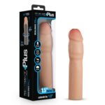 Performance Plus 1.5 Inch Silicone Penis Xtender - Beige - Image 3