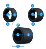 Performance Plus Accelerate Cock Ring Set – Black - Image 4