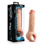 Performance Plus Thrive 2.5 Inch Silicone Penis Extender – Beige - Image 3