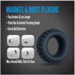Performance Plus Traction Cock Ring – Black - Image 3