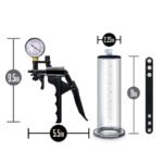 Performance - Vx8 Premium Penis Pump System With Silicone Cock Strap - Clear - Image 4