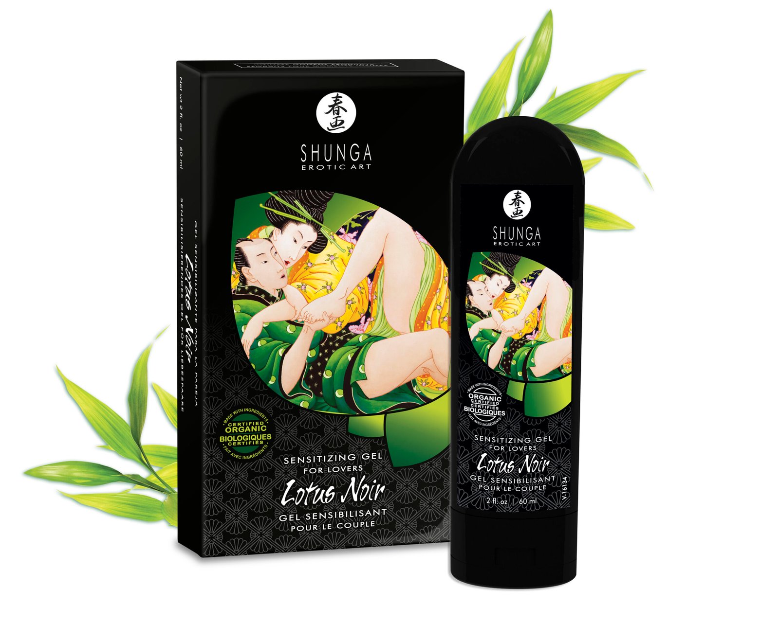 Lotus Noir - Sensitizing Gel for Lovers - 2 Fl. Oz. / 60 ml image 0 Lotus Noir - Sensitizing Gel for Lovers - 2 Fl. Oz. / 60 ml - Image 1
