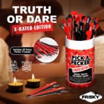Pick a Pecker Adult Truth or Dare X-Rated Edition Card Game – Red - Image 3
