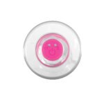 Pink Paradise Remote-Controlled Vibrating Bullet – Clear with Pink - Image 2