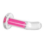 Pink Paradise Remote-Controlled Vibrating Bullet – Clear with Pink - Image 3