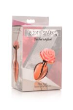 Pink Rose Gold Anal Plug - Small - Image 8
