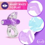 Play With Me  Bull Vibrating C-Ring - Purple - Image 4