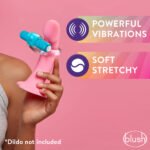 Play With Me Delight Vibrating C-Ring – Blue - Image 3