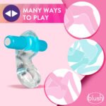 Play With Me Delight Vibrating C-Ring – Blue - Image 4