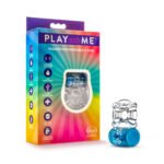 Play With Me - Pleaser Rechargeable C-Ring - Blue - Image 4