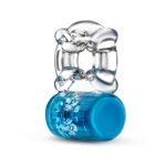 Play With Me - Pleaser Rechargeable C-Ring - Blue - Image 6