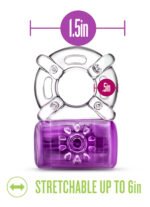 Play With Me - Pleaser Rechargeable C-Ring - Purple - Image 3