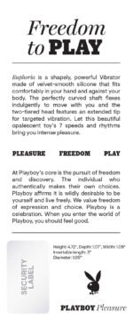 Playboy Pleasure - Euphoria - Vibrator - Opal