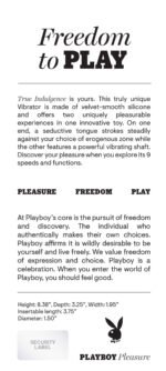 Playboy Pleasure - True Indulgence - Vibrator - Deep Teal - Image 6