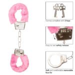 Playful Furry Cuffs - Pink - Image 7