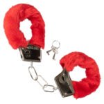 Playful Furry Cuffs - Red - Image 3